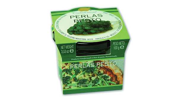 Pesto pearls
